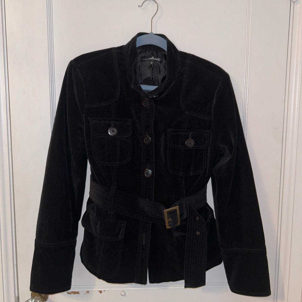 Vintage 90s Black Bomber Jacket